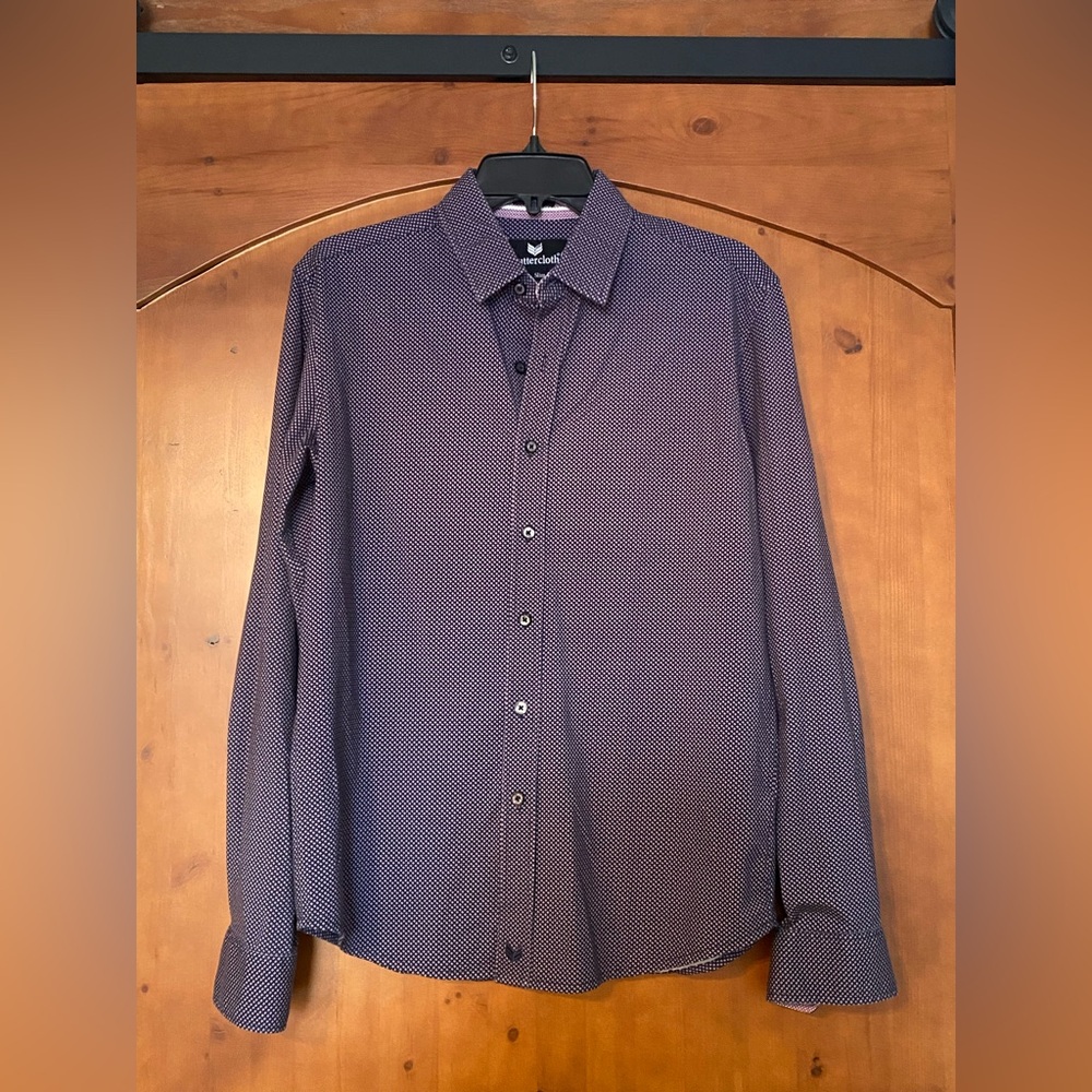 Men’s size M Slim Fit Icy Cotton Buttercloth button down shirt